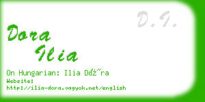 dora ilia business card